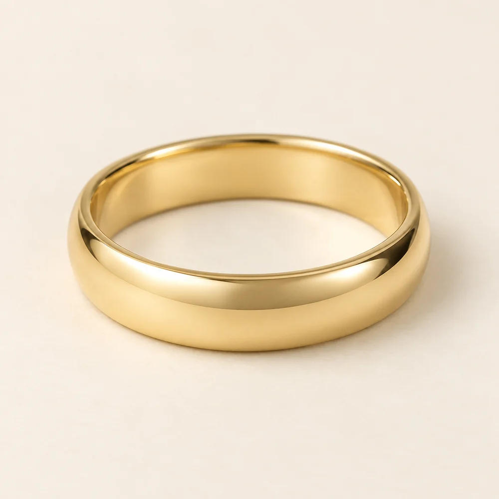 Illustrative ring — Yellow gold · Size 6